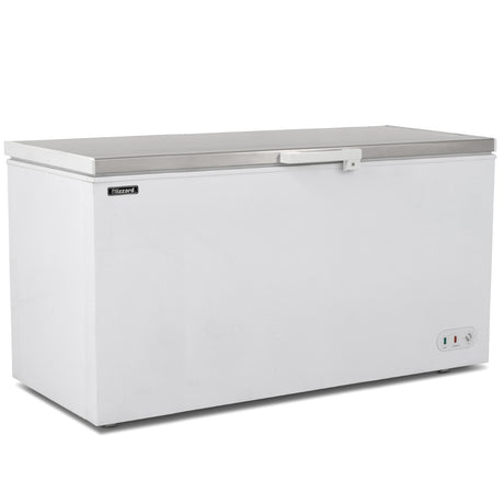 Graded 01075 Cf650 Ss 650 L Stainless Steel Lid Chest Freezer – image 2