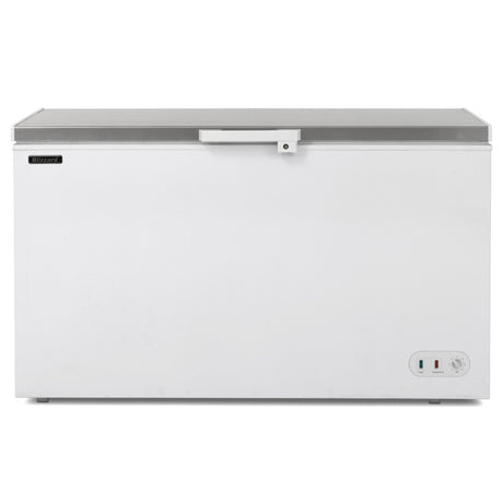 Graded 02158 550 L Stainless Steel Lid Chest Freezer – image 2