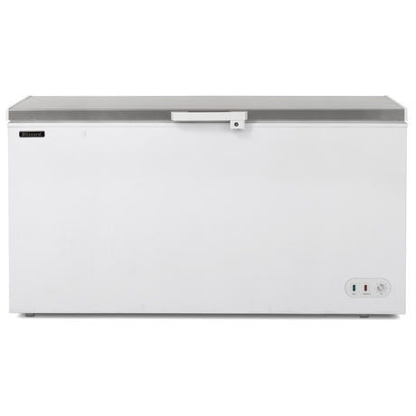 Graded 01075 Cf650 Ss 650 L Stainless Steel Lid Chest Freezer – image 3