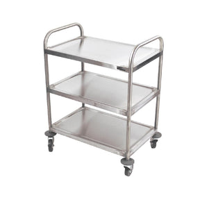 Craven Stainless Steel 3-Tier Undercounter Serving Trolley