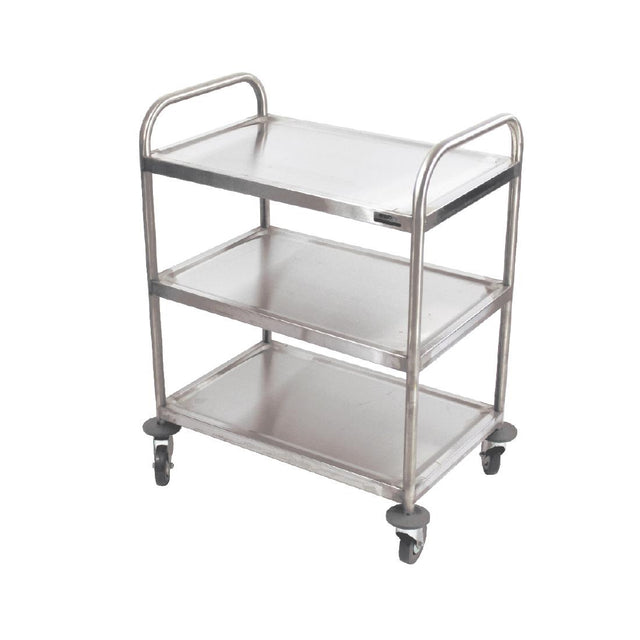 Craven Stainless Steel 3-Tier Undercounter Serving Trolley