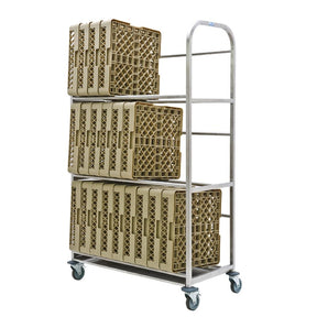 Craven Stainless Steel Drip Dry Trolley with Drip Tray
