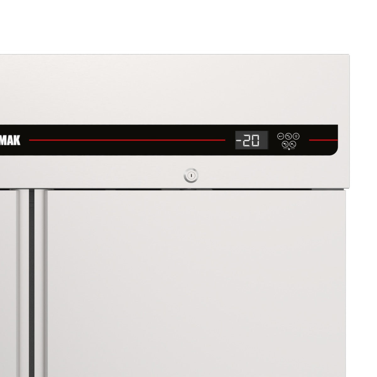 Upright 1432 L Double Hinged Door Freezer