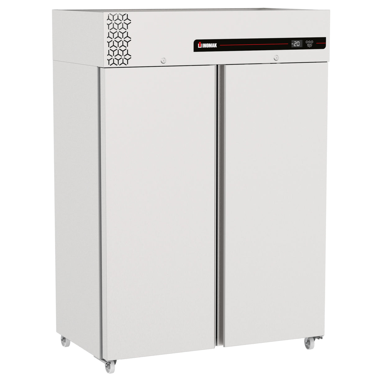 Upright Slim Double Hinged Door Freezer
