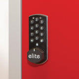 Elite Five Door Electronic Combination Locker Red