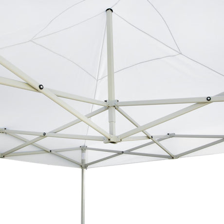 Bolero White Gazebo 3x3m