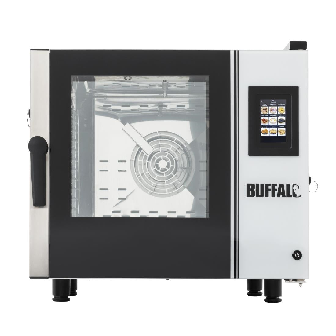 Buffalo Smart Touchscreen Compact Combi Oven Three Phase 6 x GN 1/1