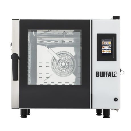 Buffalo Smart Touchscreen Compact Combi Oven Three Phase 6 x GN 1/1