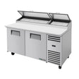 True 2 Door Pizza Prep Table TPP-67-HC