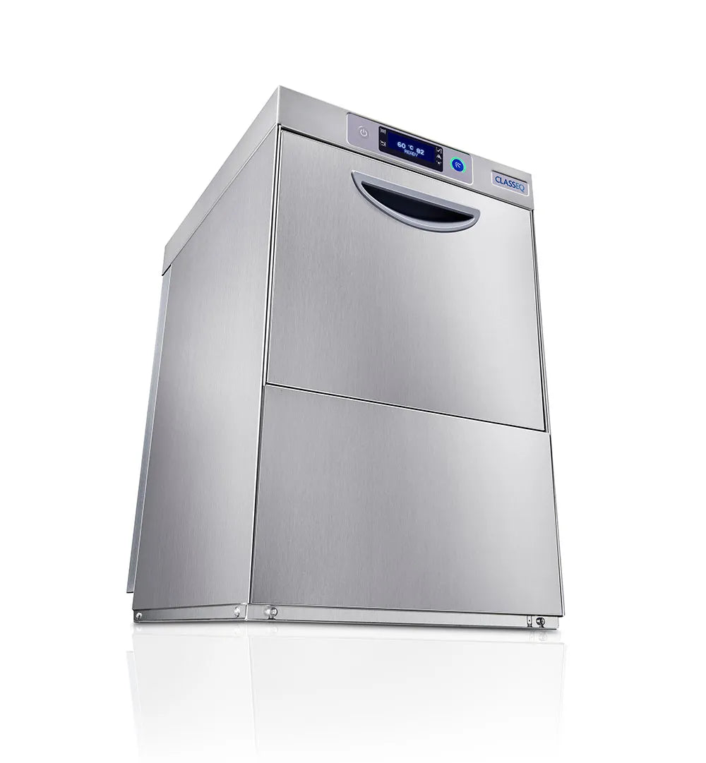 Classeq C500D-3P 500mm 18 Plate Undercounter Dishwasher With Drain Pump - Three Phase