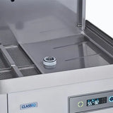 Classeq P500AWS-12 500mm 18 Plate WRAS Approved Passthrough Dishwasher With Drain Pump, Break Tank, Rinse Boost Pump And Integral Water Softener