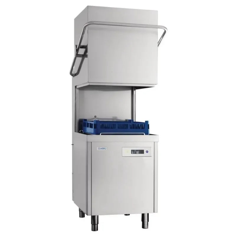 Classeq P500AWS-12 500mm 18 Plate WRAS Approved Passthrough Dishwasher With Drain Pump, Break Tank, Rinse Boost Pump And Integral Water Softener
