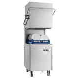 Classeq P500AWS-12 500mm 18 Plate WRAS Approved Passthrough Dishwasher With Drain Pump, Break Tank, Rinse Boost Pump And Integral Water Softener
