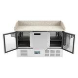 Polar G-Series Pizza Prep Counter Fridge 368Ltr