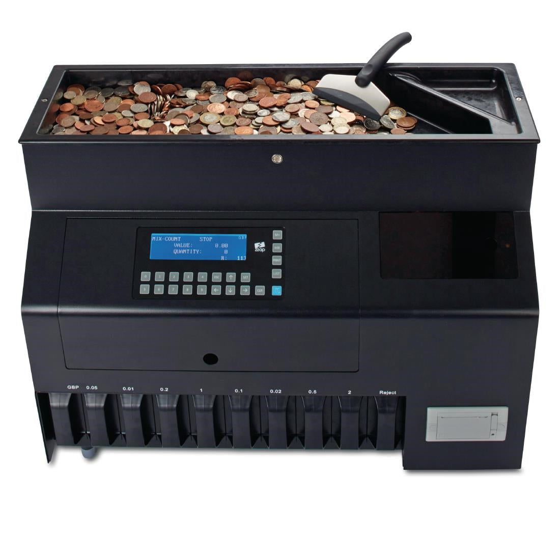 ZZap CS80 GBP Coin Counter & Sorter 600 coins/min GBP