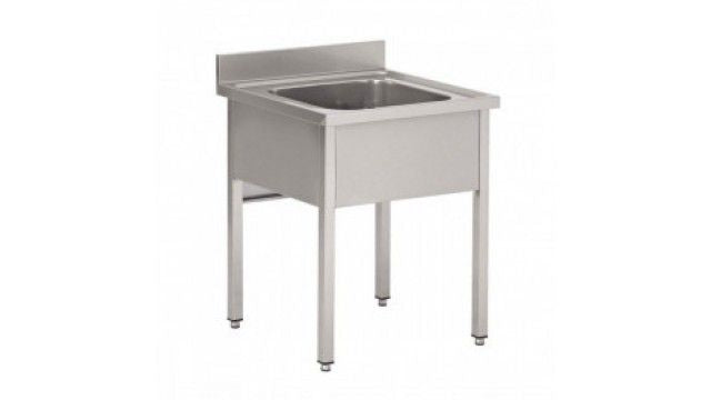 Sleek 700mm Stainless Steel Single Bowl Sink by Combisteel – Convenient Flat Pack Design