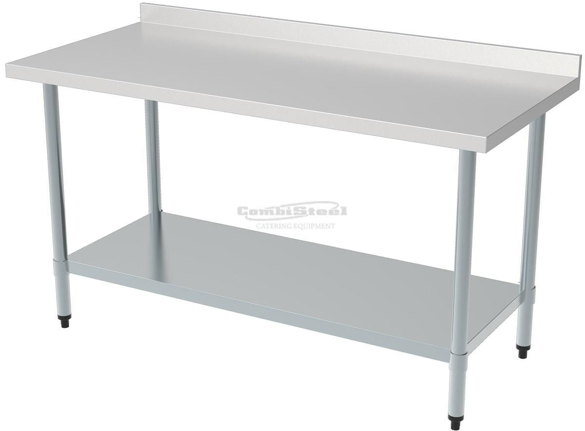 Premium Combisteel 700 Series Stainless Steel Wall Worktable - 1000mm Wide for Ultimate Workspace Efficiency!