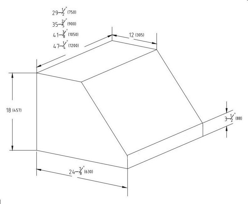 Transform Your Kitchen with the Combisteel 1200mm Deep Extraction Hood – Complete with Motor, High-Efficiency Filters & LED Lighting