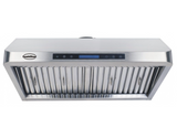 Advanced 900mm Combisteel Deep Extraction Hood with Built-In Motor, High-Performance Filters & Bright LED Lighting - Model 7227.0005