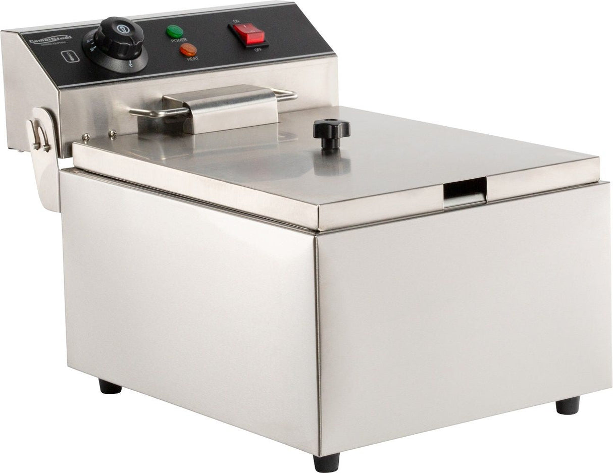 Ultimate 6-Litre Electric Countertop Fryer by Combisteel - Single Tank Magic for Perfectly Fried Delights!