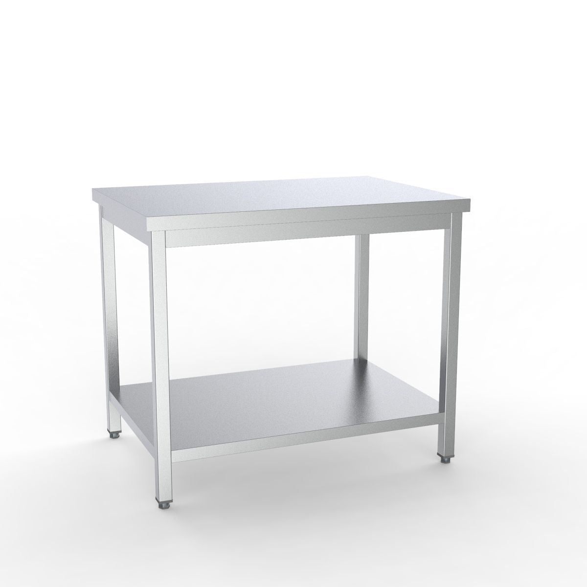Premium 700 Series Combisteel 430 Stainless Steel Worktable with Shelf - 800mm Wide