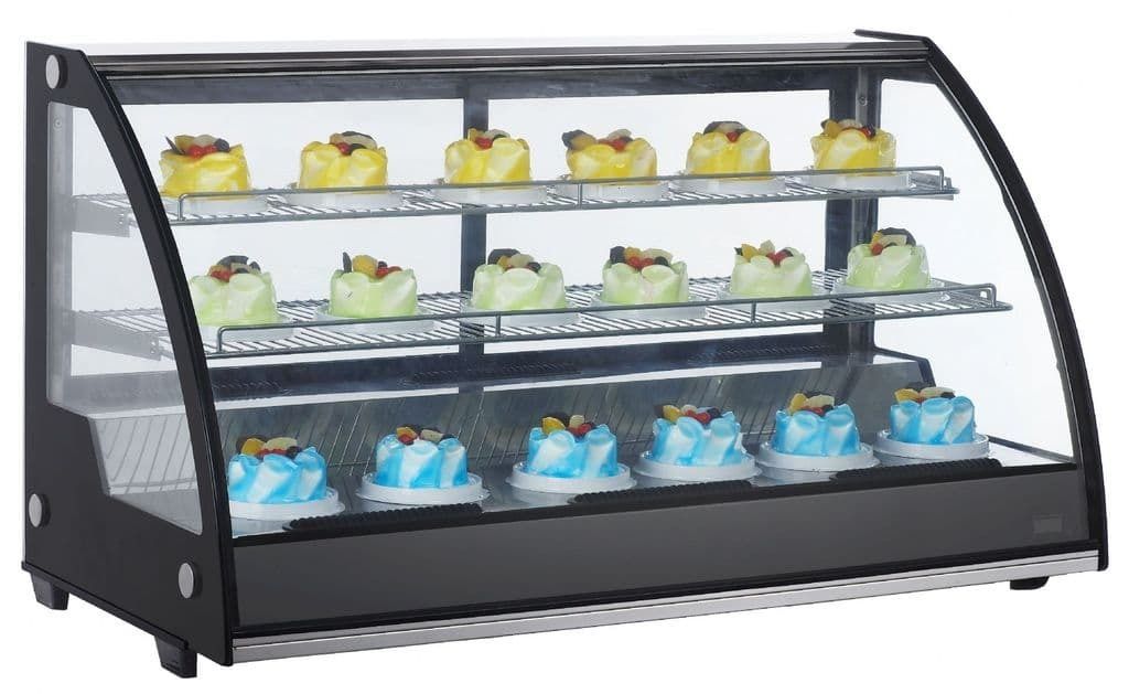 Stylish 201L Combisteel Refrigerated Countertop Display - Model 7487.0050