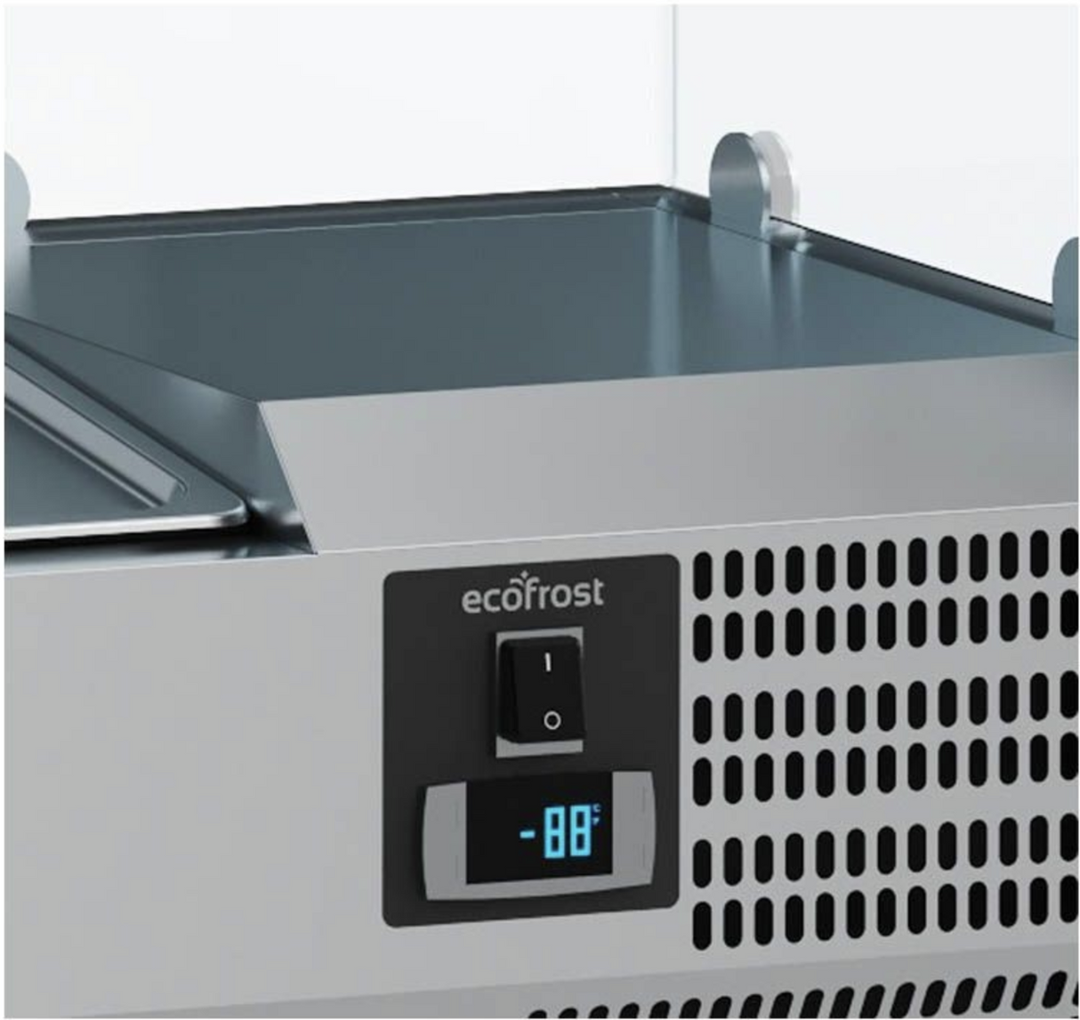 Elevate Your Culinary Experience with the Combisteel Refrigerated Topping Station – Glass Surround Design, 1/4GN x 8 Compartments - Model 7950.5121