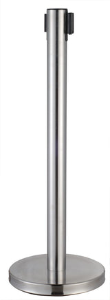 Elevate Your Event with the Combisteel 2-Metre Retractable Belt Stanchion Barrier Set – Sleek Stainless Steel, Pack of 2!