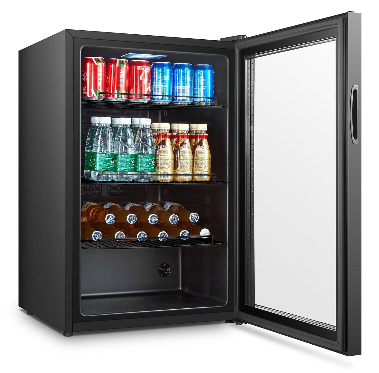 Compact Combisteel Low-Height Single Door Back Bar Bottle Cooler - 115 Litres of Refreshment!