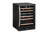 Stylish Combisteel Dual Temperature Wine Cooler with Single Door - Holds Up to 43 Bottles!