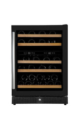 Stylish Combisteel Dual Temperature Wine Cooler with Single Door - Holds Up to 43 Bottles!