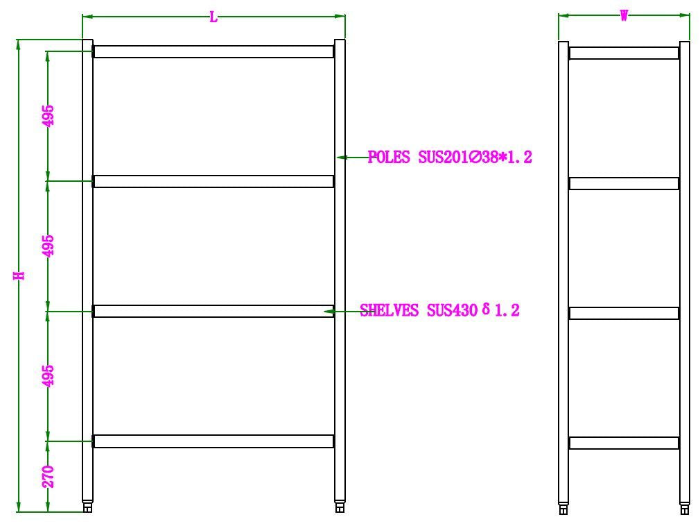 Versatile Combisteel 1000mm Wide Solid Shelving System - Easy Assembly Flat Pack