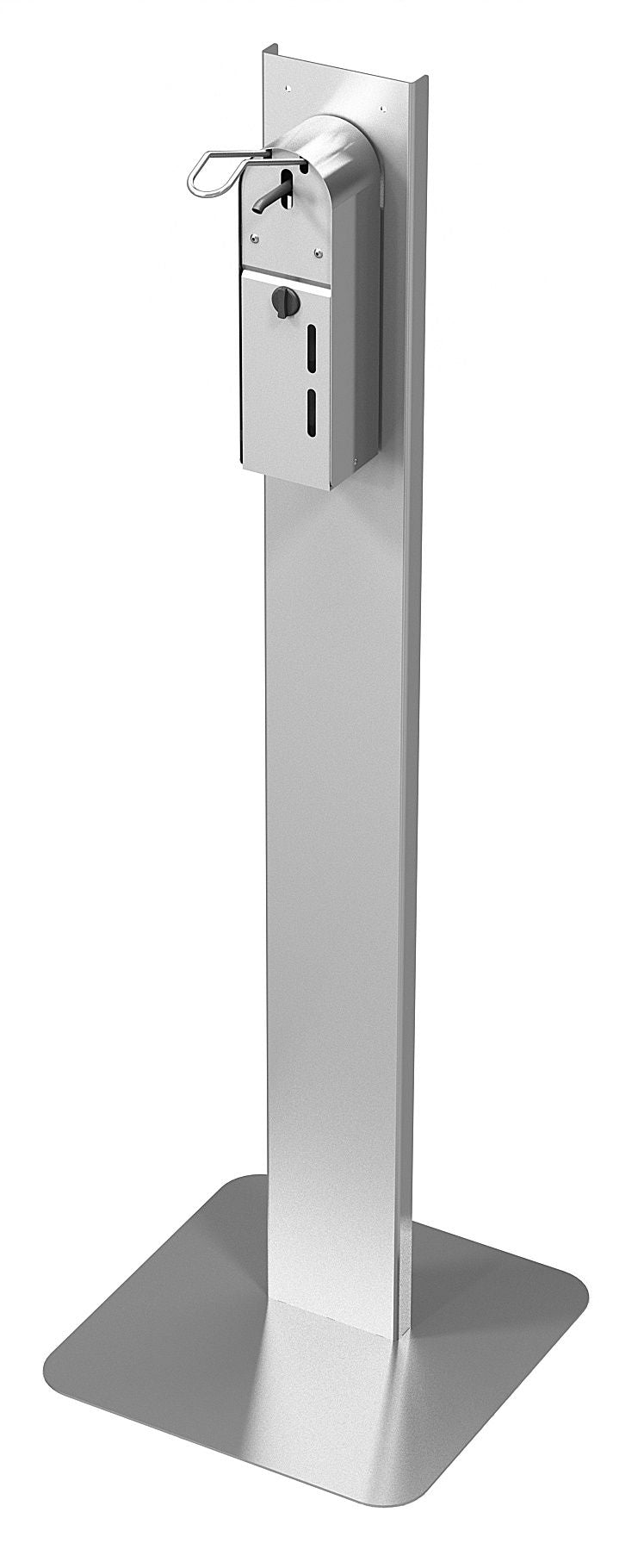 Premium Stainless Steel Hand Sanitizer Station with Touch-Free Elbow Control & Dispenser - Model 7812.1000