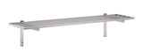 Stylish Combisteel 140cm Stainless Steel Tube Wall Shelf - Perfect for Organizing Your Space