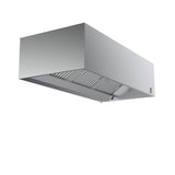 Comprehensive 1200mm Wide Stainless Steel Wall-Mounted Extraction Hood Box by Combisteel - Model 7333.0765