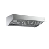 Experience Superior Ventilation with the Combisteel 1000mm Wide Stainless Steel Wall-Mounted Extraction Hood - Complete Unit!