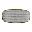 Churchill Studio Prints Homespun Rectangular Plates Stone Grey 153mm (12 Pack)