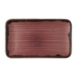 Dudson Harvest Plum Organic Rectangular Plates 270x160mm (12 Pack)