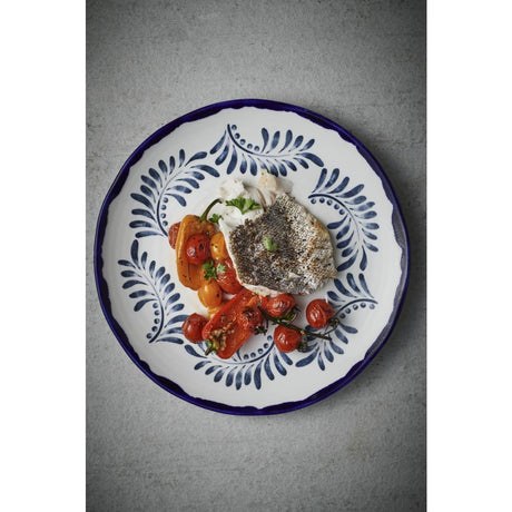 Dudson Harvest Mediterranean Organic Coupe Plates 11.4 inch (12 Pack)