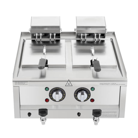 Buffalo 600 Series Countertop Electric Fryer 2x 8Ltr