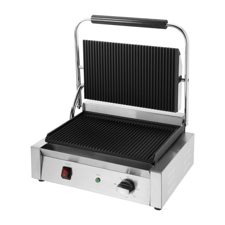 Buffalo Bistro Large Ribbed Contact Grill