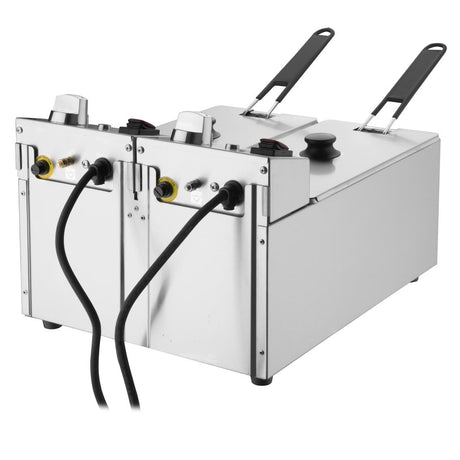 Buffalo Countertop Electric Fryer 2x3Ltr