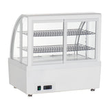 Polar C-Series Countertop Display Fridge White 100Ltr