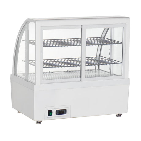 Polar C-Series Countertop Display Fridge White 100Ltr