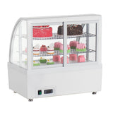 Polar C-Series Countertop Display Fridge White 100Ltr