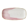 Churchill Stonecast Accents Chefs Oblong Plates Petal Pink 298x153mm (12 Pack)