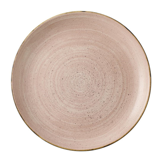 Churchill Stonecast Raw Terracotta Evolve Coupe Plates 288mm (12 Pack)