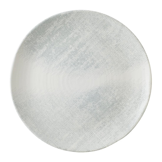 Dudson Makers Collection Jute Grey Organic Coupe Plates 290mm (12 Pack)