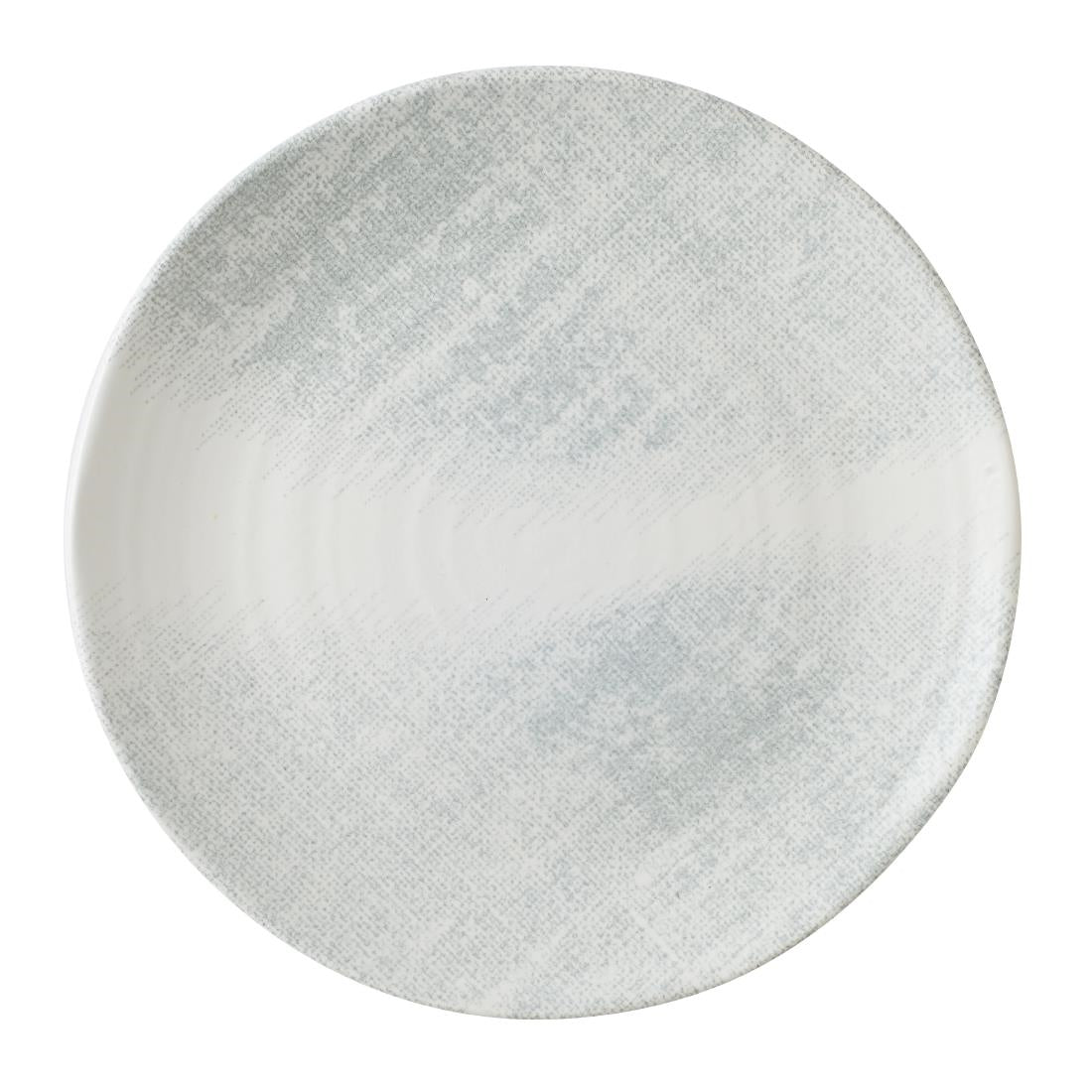 Dudson Makers Collection Organic Coupe Plates Jute Grey 275mm (12 Pack)