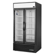 True 2 Glass Door 991Ltr Upright Display Fridge Black GDM-35-HC-TSL01
